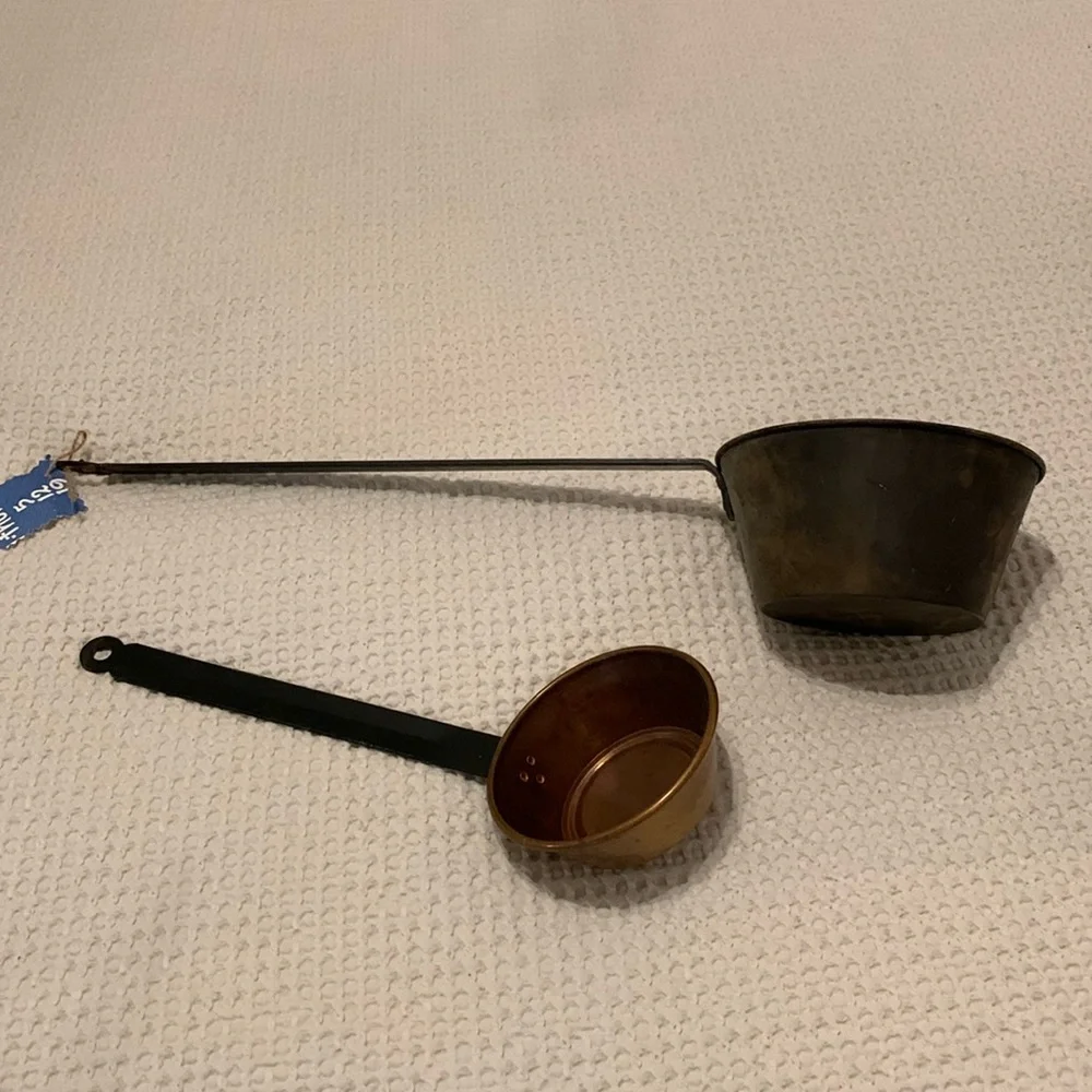 Vintage Metal Tin & Copper Laddles - Picture 1 of 10